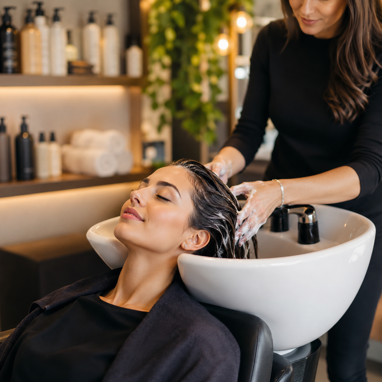 Peluquerías y salones de belleza